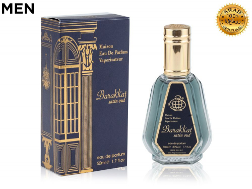 Fragrance World Barakkat Satin Oud, Edp, 50 ml (ОАЭ ОРИГИНАЛ)