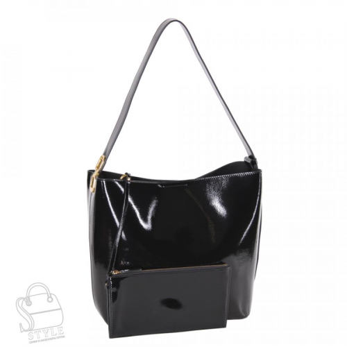 Сумка женская кожаная 1266EC black Euro-Col в Новосибирске