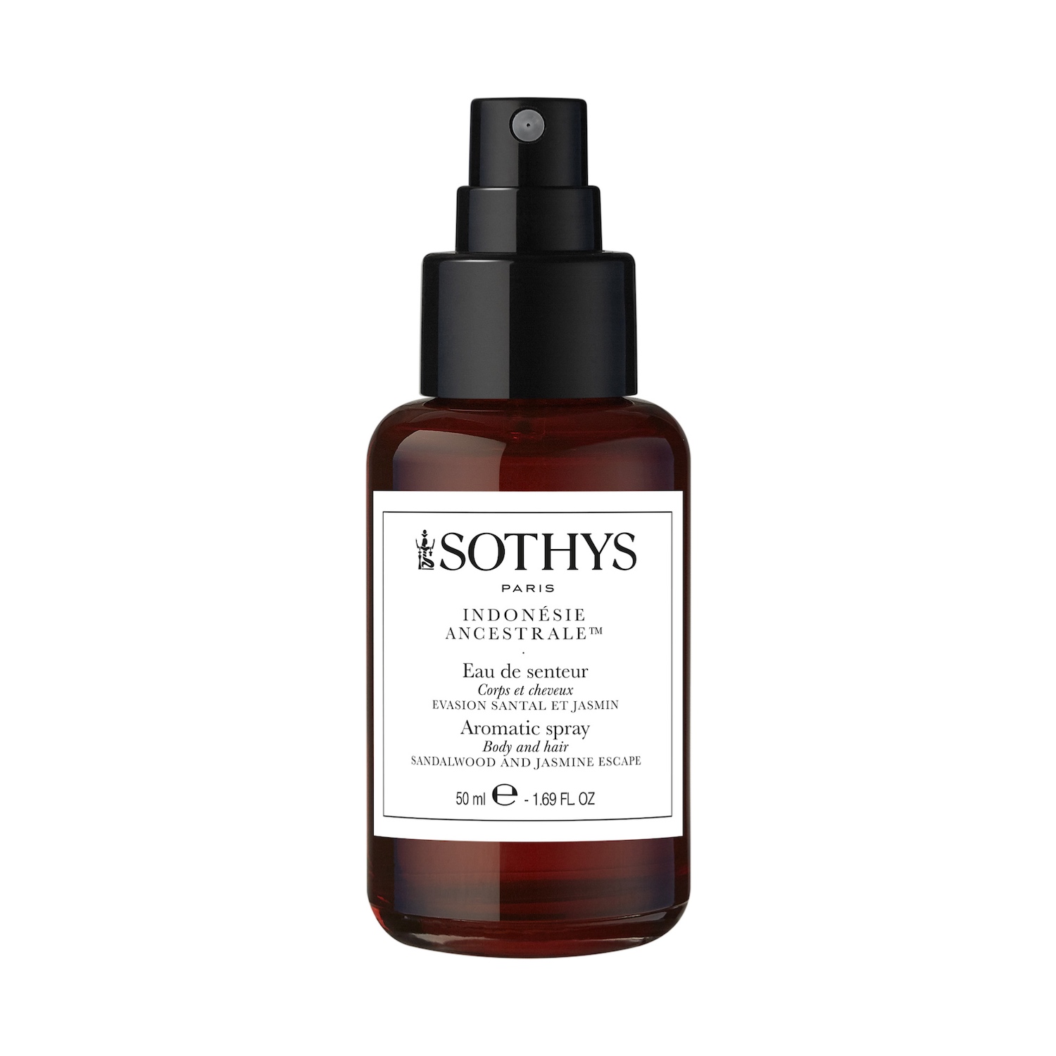 Sothys Легкая парфюмированная вуаль для тела и волос Aromatic Spray, 50 мл