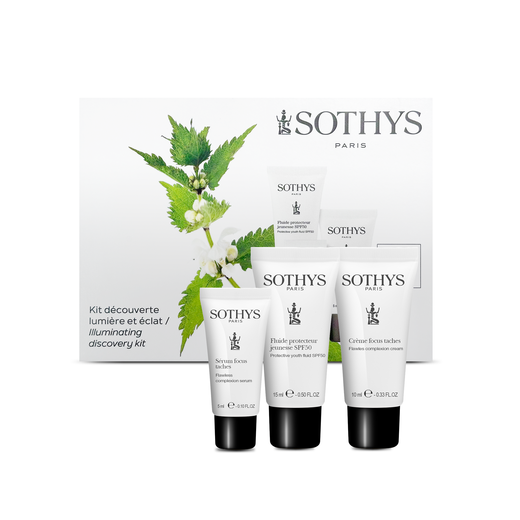 Sothys Набор миниатюр PIGMENTATION MANAGEMENT / Discovery Kit 3 поз