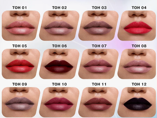 190+18% Influence Beauty ТЕСТЕР Жидкая матовая помада Mattrix/Liquid matte lipstick с 01 по 012