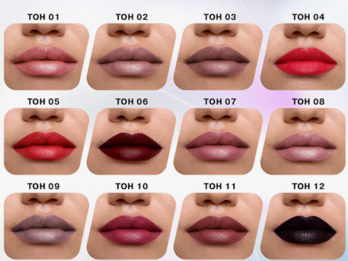  190+18% Influence Beauty ТЕСТЕР Жидкая матовая помада Mattrix/Liquid matte lipstick с 01 по 012