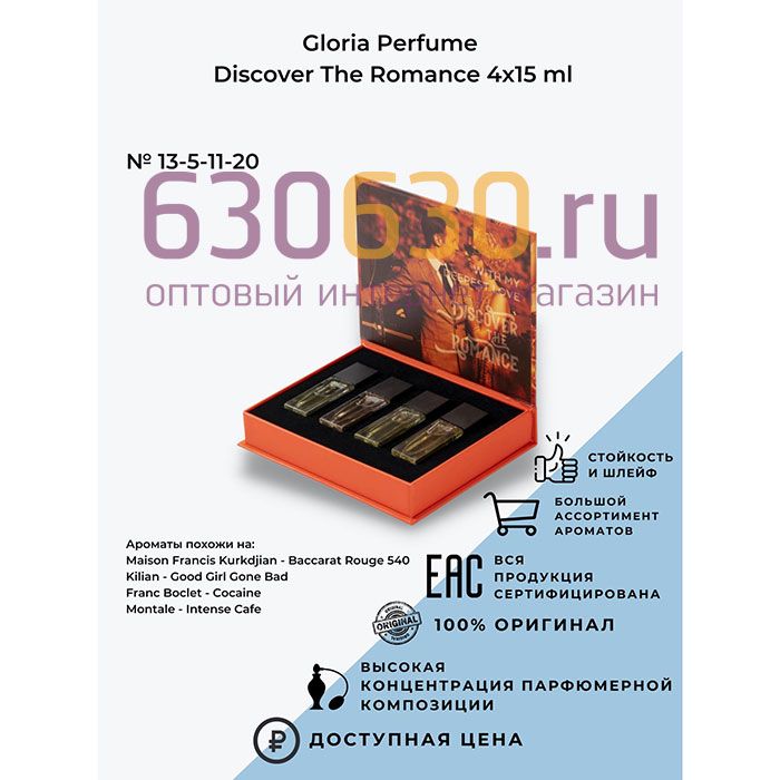 Подарочный набор Gloria Perfume