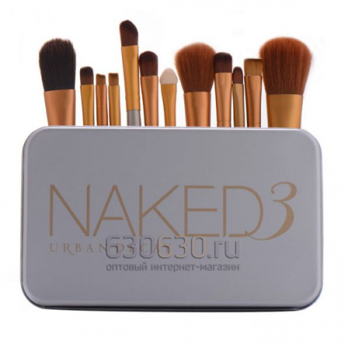 Набор кистей Naked3 