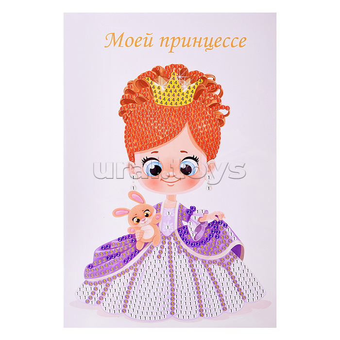 Кристальная (алмазная) мозаика открытка