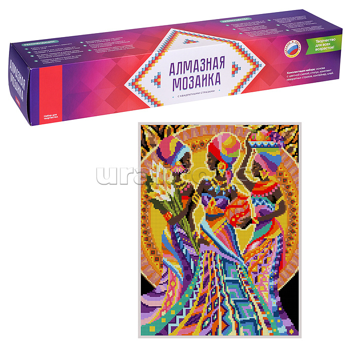 Алмазная мозаика 30*40 см (полное заполнение)