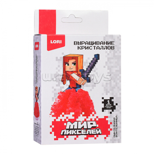 Выращивание кристаллов Мир пикселей 