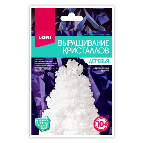 Выращивание кристаллов. Деревья 