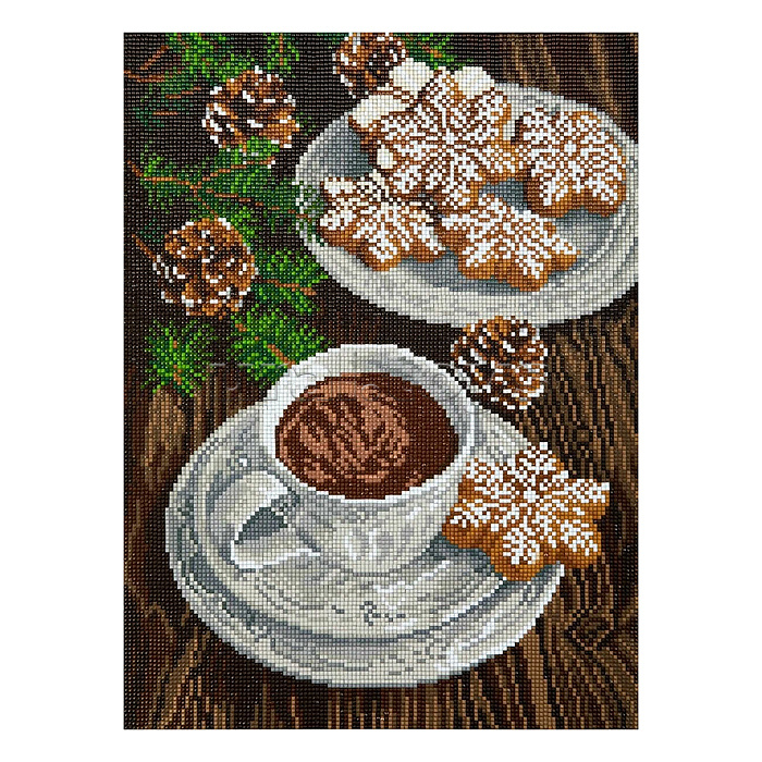 Кристальная (алмазная) мозаика на подрамнике