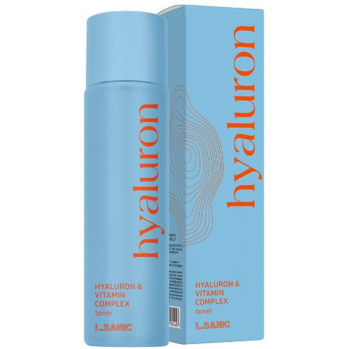Тонер суперувл. с гиалурон.кислот. и витамин., L.Sanic Deep Moisturizing Hyaluronic Acid and Vitamin Complex Toner, 150ml