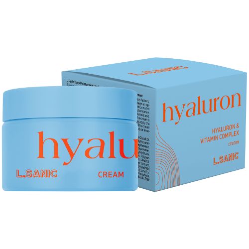 Крем суперувл. для лица с гиалурон. кислотой и витам. L.Sanic Deep Moisturizing Hyaluronic Acid and Vitamin Complex Cream,