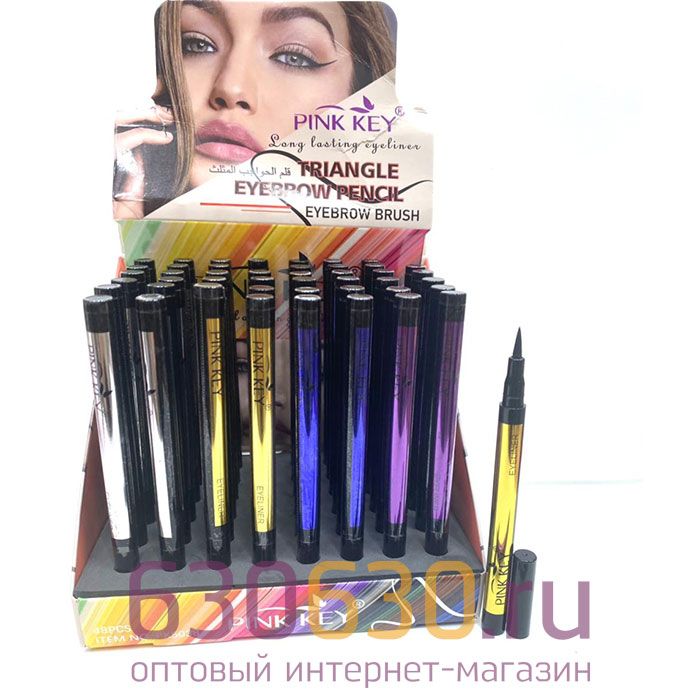 Подводка-фломастер для глаз Pink Key