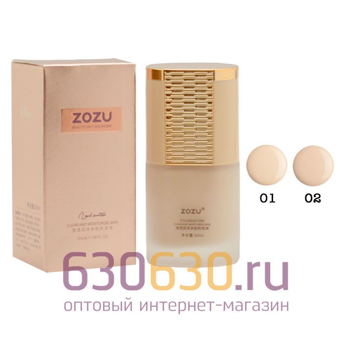 Матирующий тональный крем ZOZU
