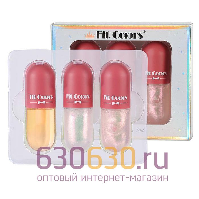Набор блесков для губ Fit Colors