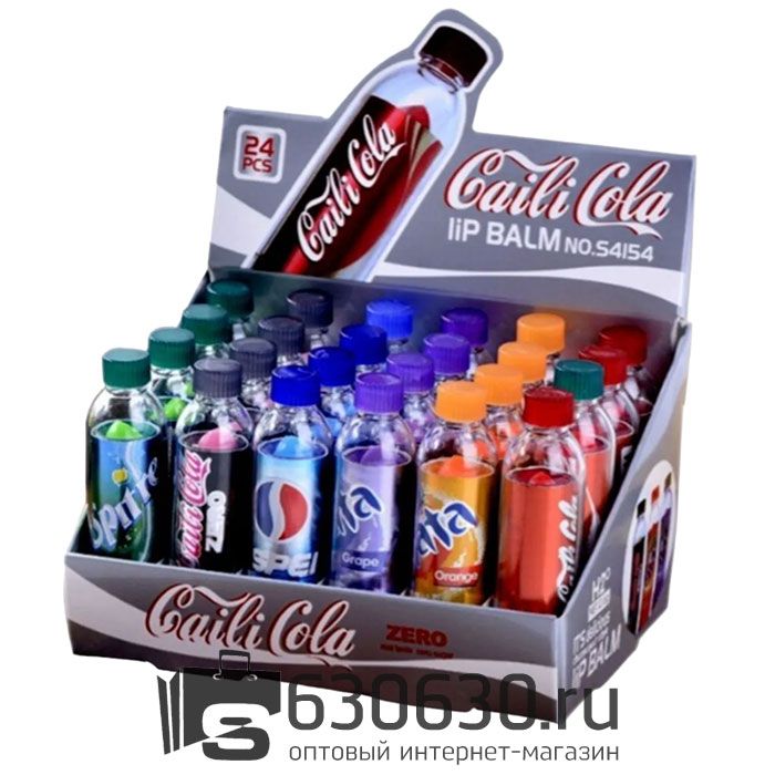 Ароматный бальзам для губ Caili Cola