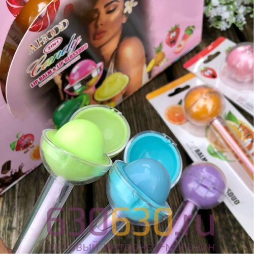 Бальзам-блеск для губ Kiss Beauty Rose Extract Lip Balm & Lip Oil Duo (в ассортименте)