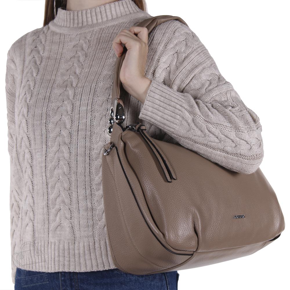 Сумка женская 575790 beige Velina Fabbiano-Safenta в Новосибирске