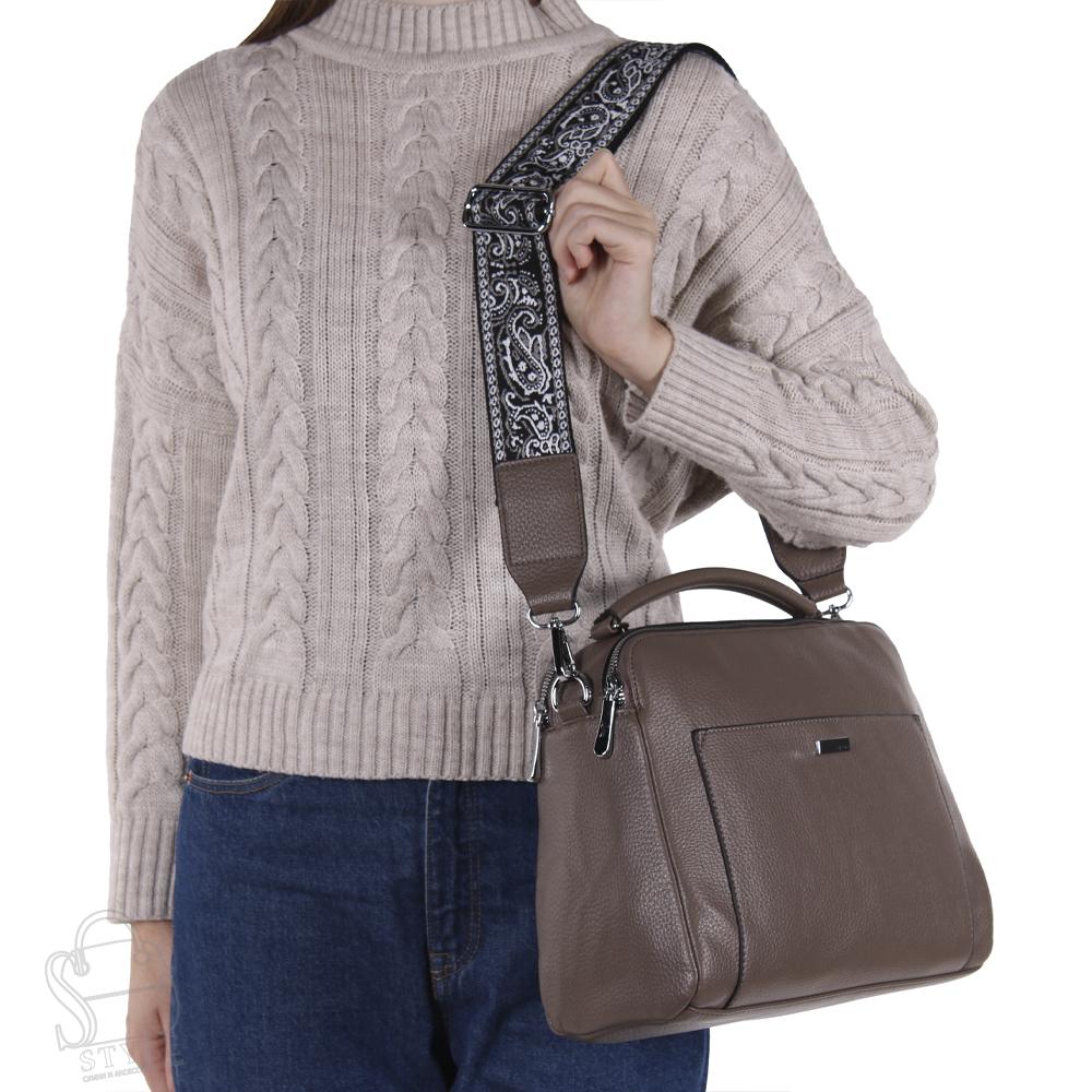 Сумка женская 575773 brown Velina Fabbiano-Safenta