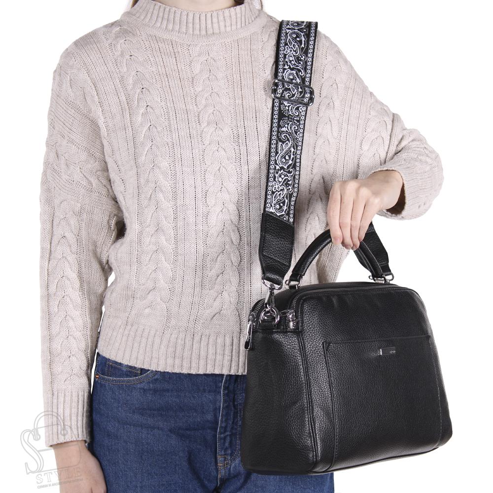 Сумка женская 575773 black Velina Fabbiano-Safenta