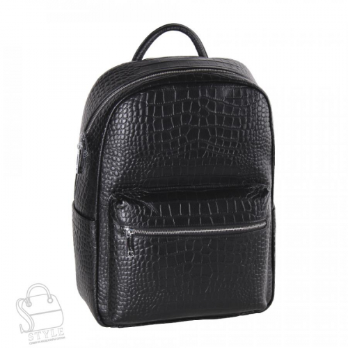 Рюкзак мужской кожаный 23130H black Heanbag  в Новосибирске