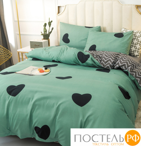 DF02-218-70 код1179, КПБ Dream Fly 2 спальный, 70x70 (2 шт), Микросатин, ПВХ упаковка