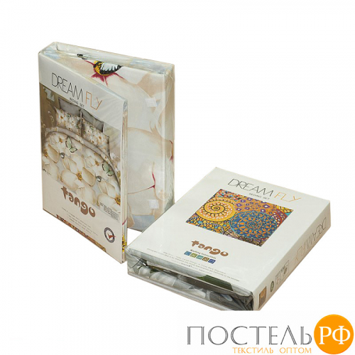 DF02-297-50 код1179, КПБ Dream Fly 2 спальный, 50x70 (2 шт), Микросатин, ПВХ упаковка