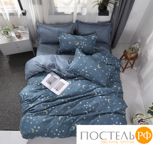 DF02-455-70 код1179, КПБ Dream Fly 2 спальный, 70x70 (2 шт), Микросатин, ПВХ упаковка