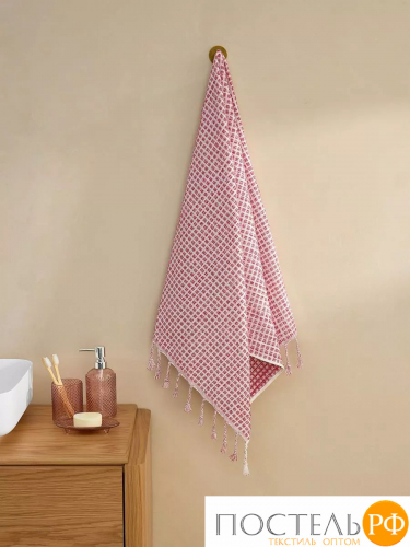 Полотенце Arya 50X90 Rever Красный, белый