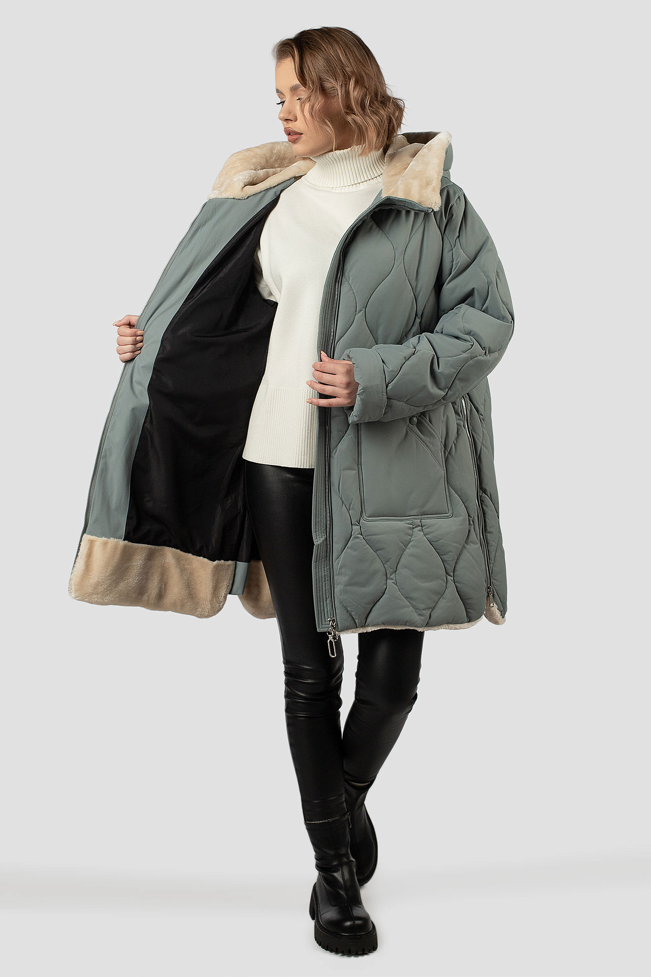 05-2248 Куртка женская зимняя (биопух 250)