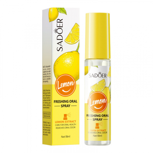 Освежающий спрей для полости рта с лимоном SADOER Lemon Freshing Oral spray, 18мл