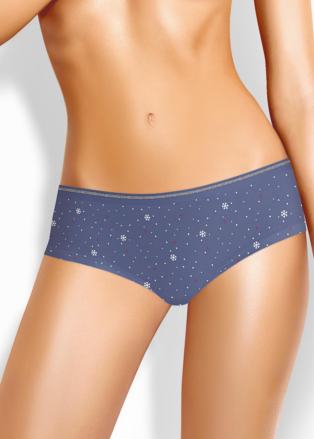 CLE SH1138/3к Трусы женские шорты SH1138/3к джинсовый/молочный