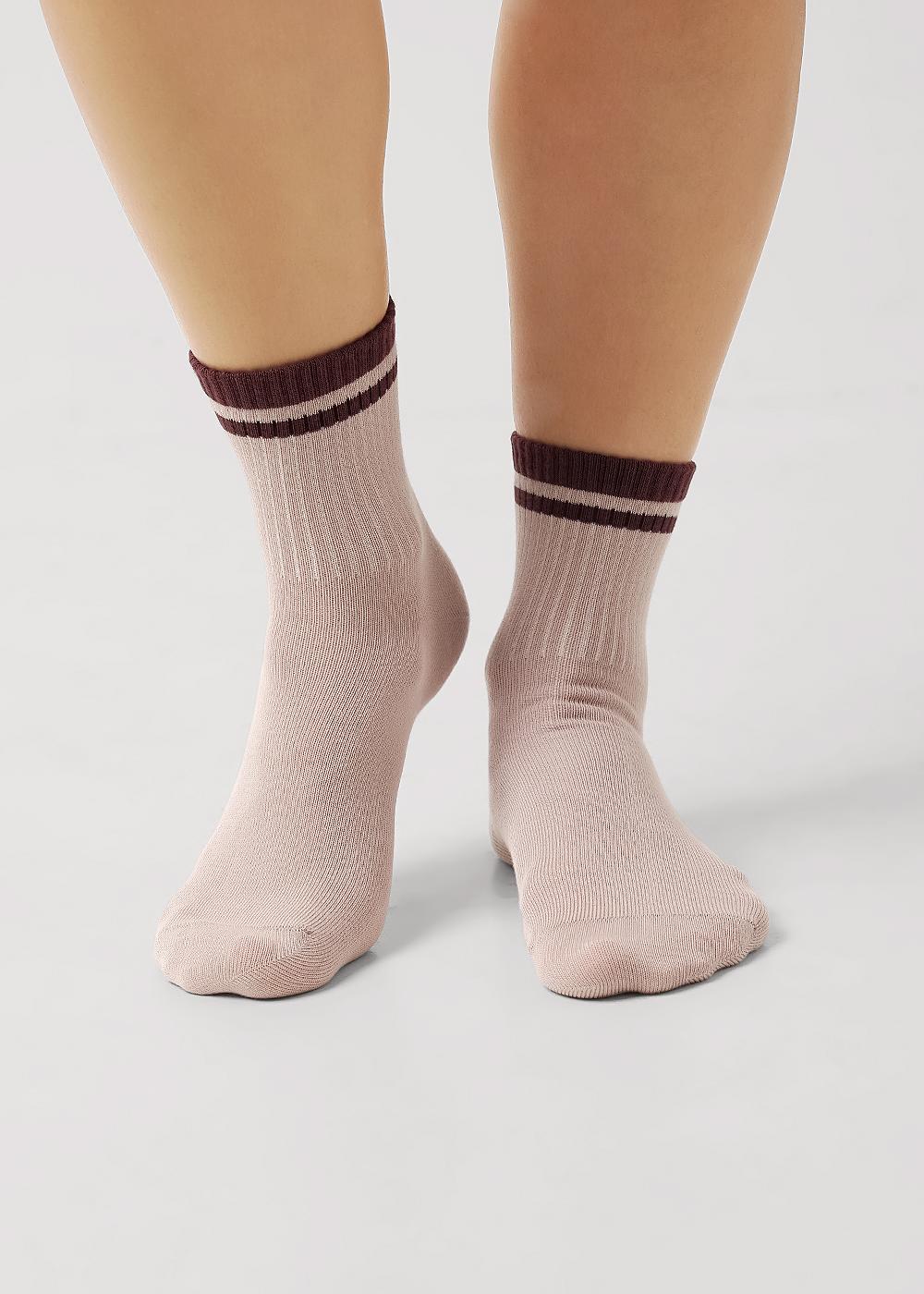 CLES L3005 Носки женские L3005 бежевый
