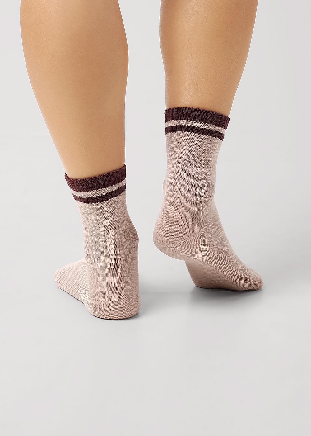 CLES L3005 Носки женские L3005 бежевый