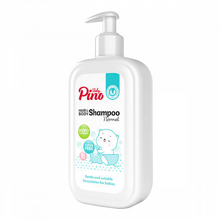 Baby Pino Детский шампунь для волос и тела 0+ / Hair & Body Shampoo, 350 мл