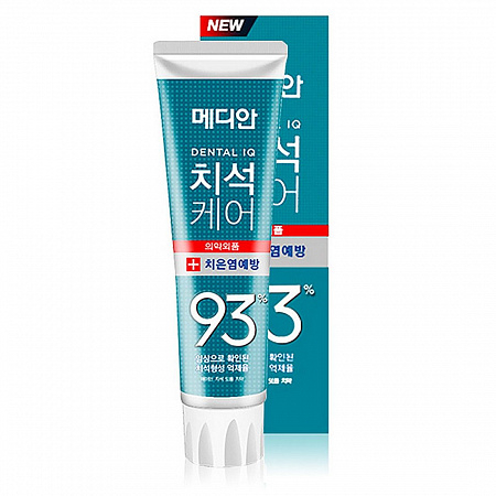 Median Зубная паста для ухода за дёснами с цеолитом / Dental IQ 93% Prevent Gingivitis, 120 мл x 3