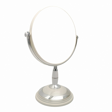 Rama Rose Зеркало косметическое настольное двустороннее K-441, 18 см