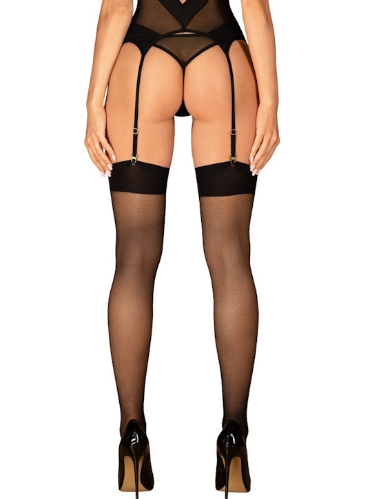 Чулки для пояса Obsessive S823 Stocking Chulki dlya