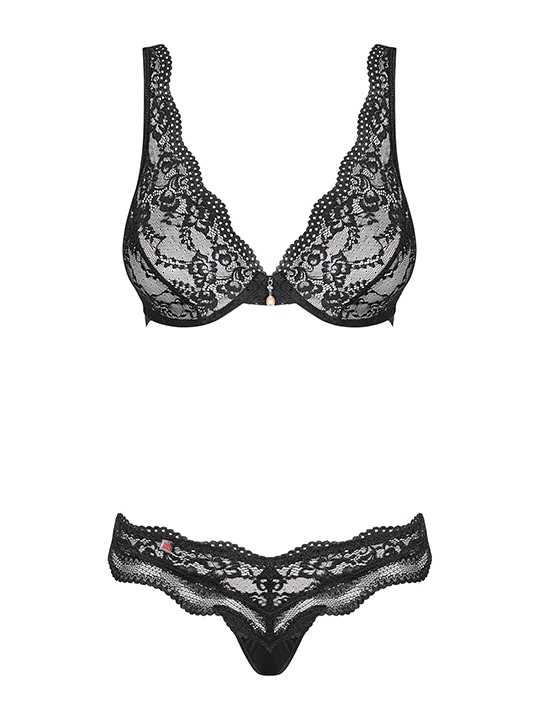 Комплект бюст стринги Obsessive LUVAE Set Komplekt iz 2 c