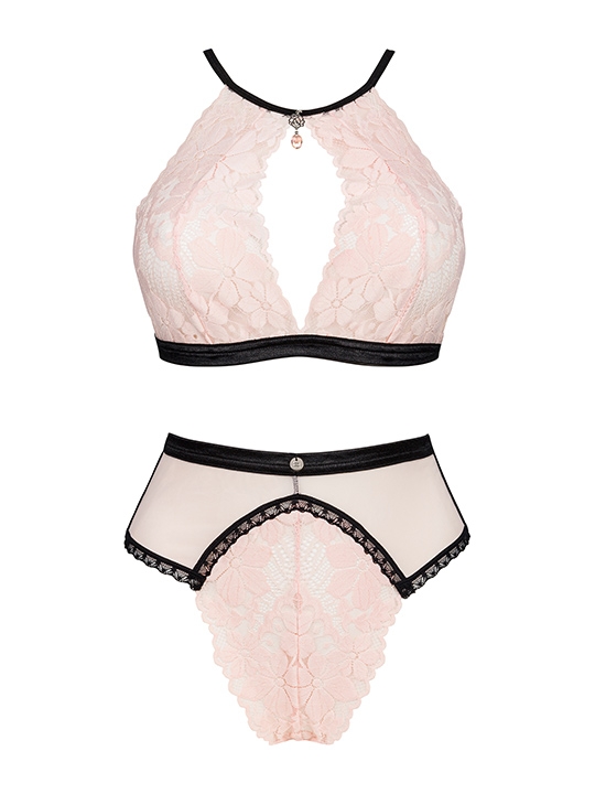 Комплект бюст панти Obsessive LILINES Set Komplekt iz 2