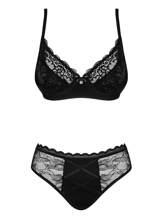 Комплект бюст+панти Obsessive LAURISE Set Komplekt iz 2