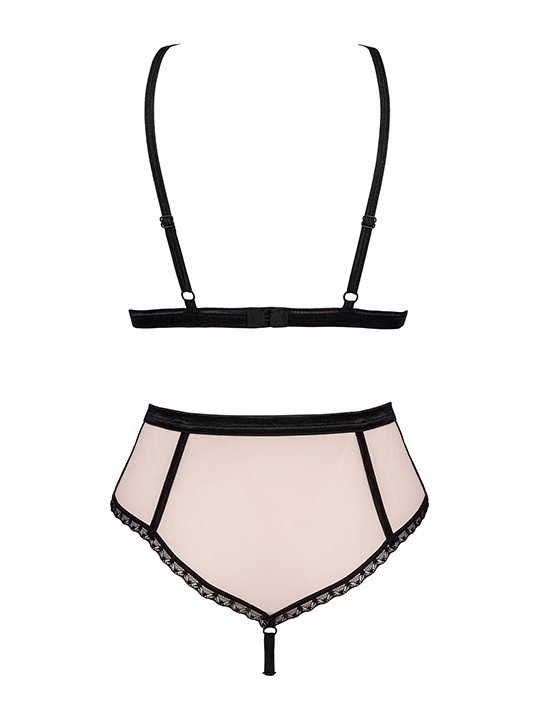 Комплект бюст панти Obsessive LILINES Set Komplekt iz 2