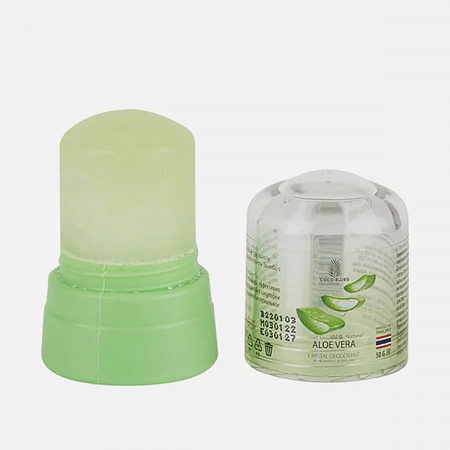 Coco Blues Дезодорант для тела с алоэ вера / Natural Crystal Deodorant Aloe Vera, 50 г
