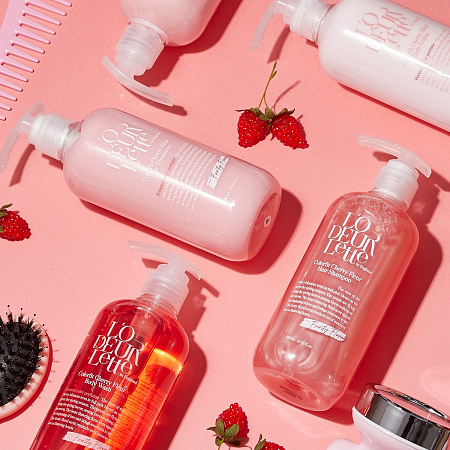 LODEURLETTE Парфюмированный гель для душа c ароматом цветка вишни / In England Colorfit Body Wash Cherry Fleur, 500 мл