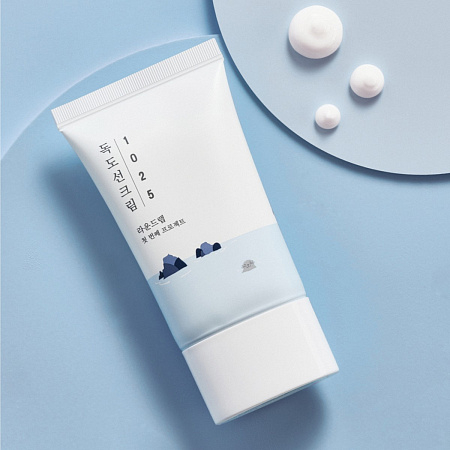 ROUND LAB Солнцезащитный крем для проблемной кожи с морской водой / 1025 Dokdo Sunscreen SPF50+ PA++++, 50 мл