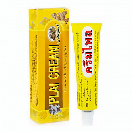Abhaibhubejhr Мазь от ушибов и гематом с экстрактом имбиря / Plai Cream, 25 г