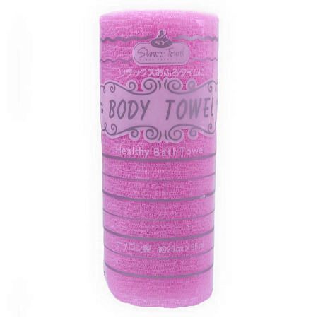 Shower Towel Мочалка для душа средней жесткости, в ассортименте, 1 шт.