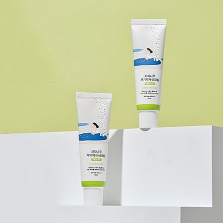 ROUND LAB Увлажняющий солнцезащитный крем с березовым соком / Birch Juice Moisturizing Mild-Up Sunscreen SPF50+ PA++++, 50 мл