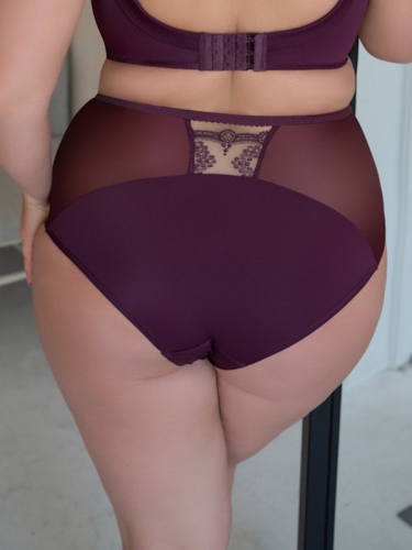 Hwaistlight Трусы высокие KRIS LINE FORTUNA PRALINE Briefshig