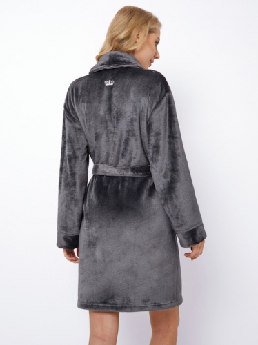 Халат женский ARUELLE EVA DARK GREY Halat