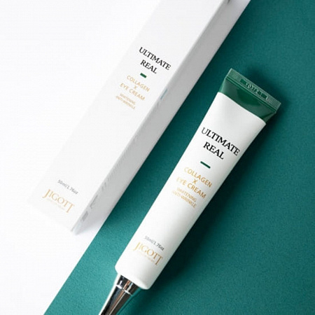 Jigott Кpем для кожи век с коллагеном / Ultimate Real Collagen Eye Cream, 50 мл
